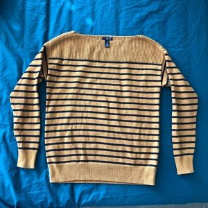 Boat neck Knitted Sweater
